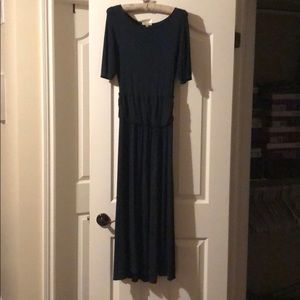 Anthropologie Bordeaux dress medium